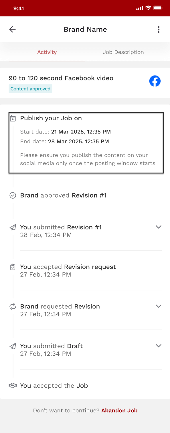 Content approval