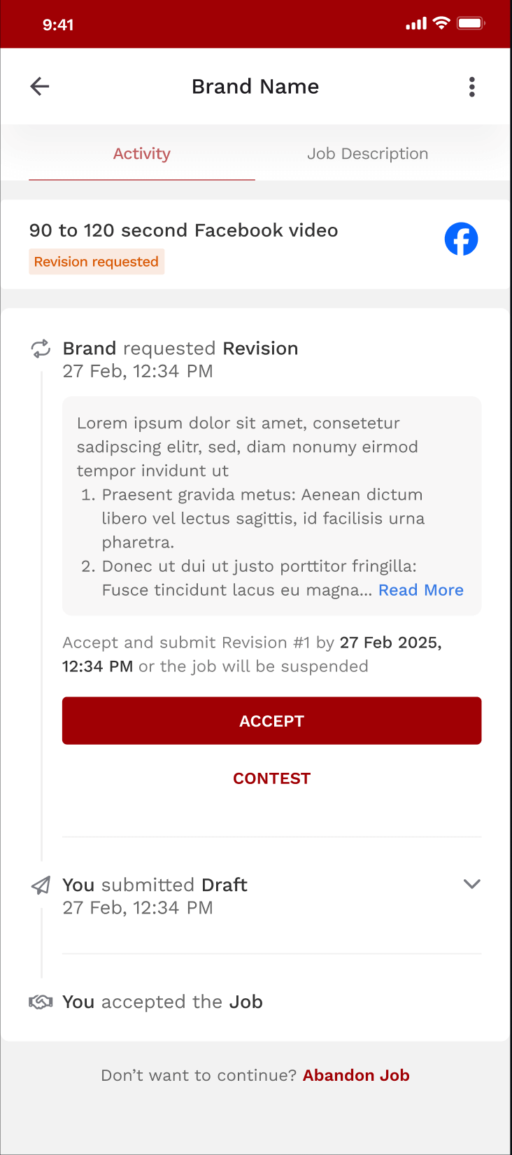 brand review content